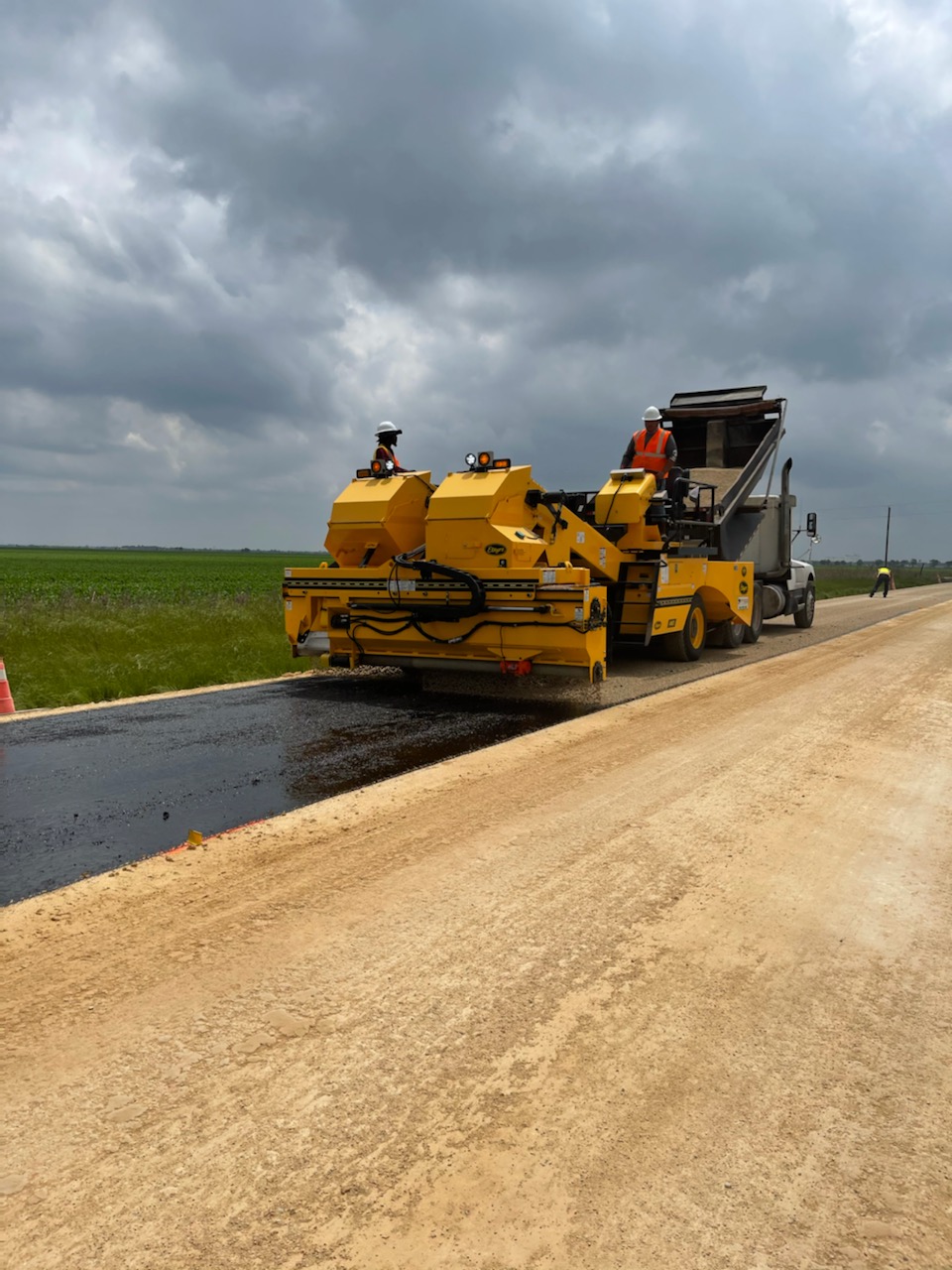 New Road Construction Brannan Paving Victoria TX